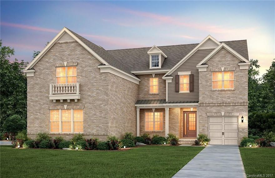 This is the Stonegate plan with TONs of upgrades! Including a first floor guest suite, modern kitchen, butler's pantry, upgraded bathrooms among many other amazing features!