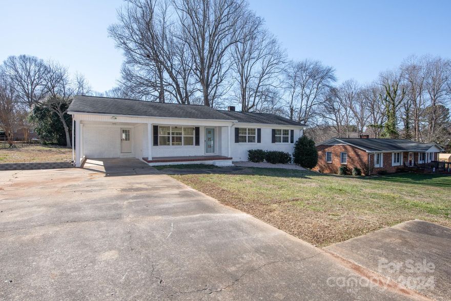 This  basement home is located in the Meadowood Subdivision in Shelby.  The home has 3 bedrooms, two baths on the main level and the possibility of another finished room in the basement space.  New paint, flooring, firepit area and more.  Simply a must see.