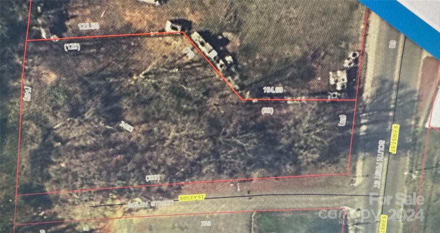 Commercial lot available in the city of Albemarle. Downtown Albemarle is growing. Great opportunity for redevelopment. Also listed in MLS as Land #4123413