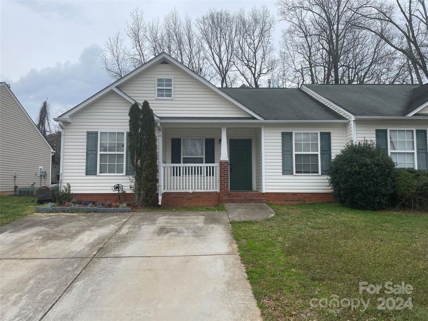 Opportunity to Own 3 Bedroom 2 Bath home in Move in Ready Condition. Home Features Covered Front Porch and Rear Patio.
