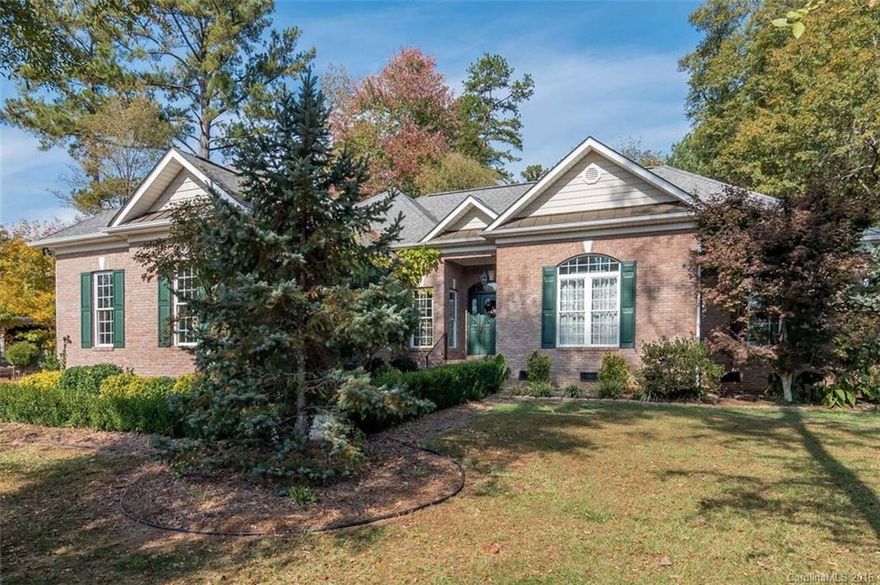 Welcome to The Lakes at Derby Downs nestled in York just a heartbeat away from Rock Hill.  Step inside & immediately you will feel at peace & ready to relax from a busy day in this 3 bedroom, 2.5 bathroom ranch home.  Vaulted ceilings, lots of natural light, hardwood floors, open and inviting plan makes this home perfect for just you or the comforts of others. The backyard is an oasis with a large deck, fire pit, screened-in porch, and so much more.  Don't delay and come see it today!