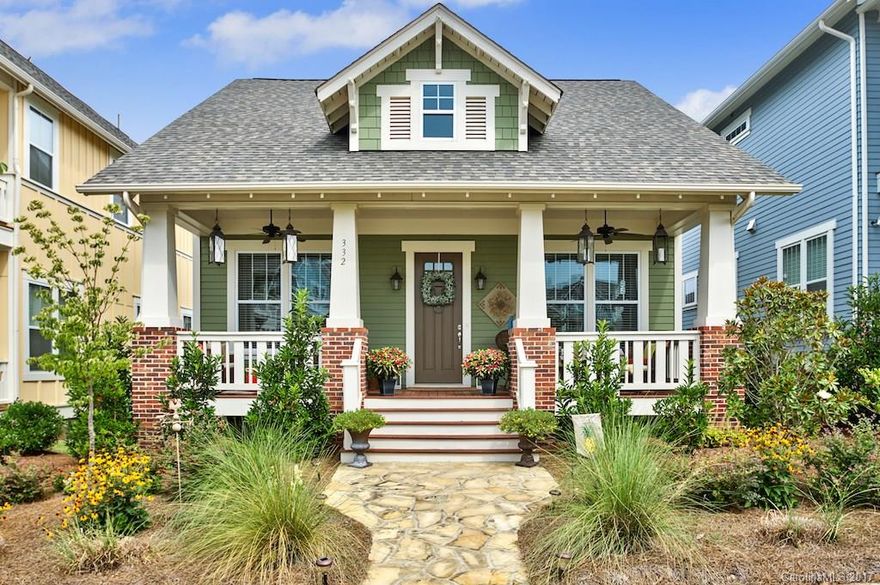 OMG!  This home is Beautifully Decorated & Looks Like a Model Home! One Story Living.  Move In Ready in Riverwalk.  Master is at the back of the home with 2 guest rooms at the front of the home.  Hardwood floors throughout.  Home is situated across the street from a pocket park, within walking distance to both the River District and the Market Area.  Non-smoker, no pets. This one will not stay on the market long!