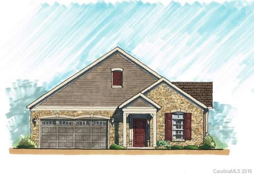 To be built in sought after community of Marvin located off South Providence Road just south of New Town Road. The Courtyards at Marvin feature 61 new construction ranch-style maintenance-free homes with private side-yard courtyards. Close proximity to Ballantyne and Blakeney shopping, restaurants and recreation.