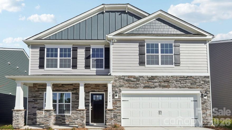 Tap Root Farms is a master planned community in Fletcher, NC featuring well-appointed single level and 2-story homes. Community features will include a 5,000 square foot resort style clubhouse with gym, large pool, playground, pickle ball courts and dog park. With over 2800 square feet of living space, the Wilmington has everything you need. With a dining area, office, family room and breakfast area on the first floor as well as owner's suite with loft and three additional bedrooms upstairs, this home is sure to impress. The kitchen is complete with beautiful counter tops, shaker style cabinets and tile backsplash. Smart home package included. *Home features are subject to change without notice. Internet service not included. Sq footages are approximate*