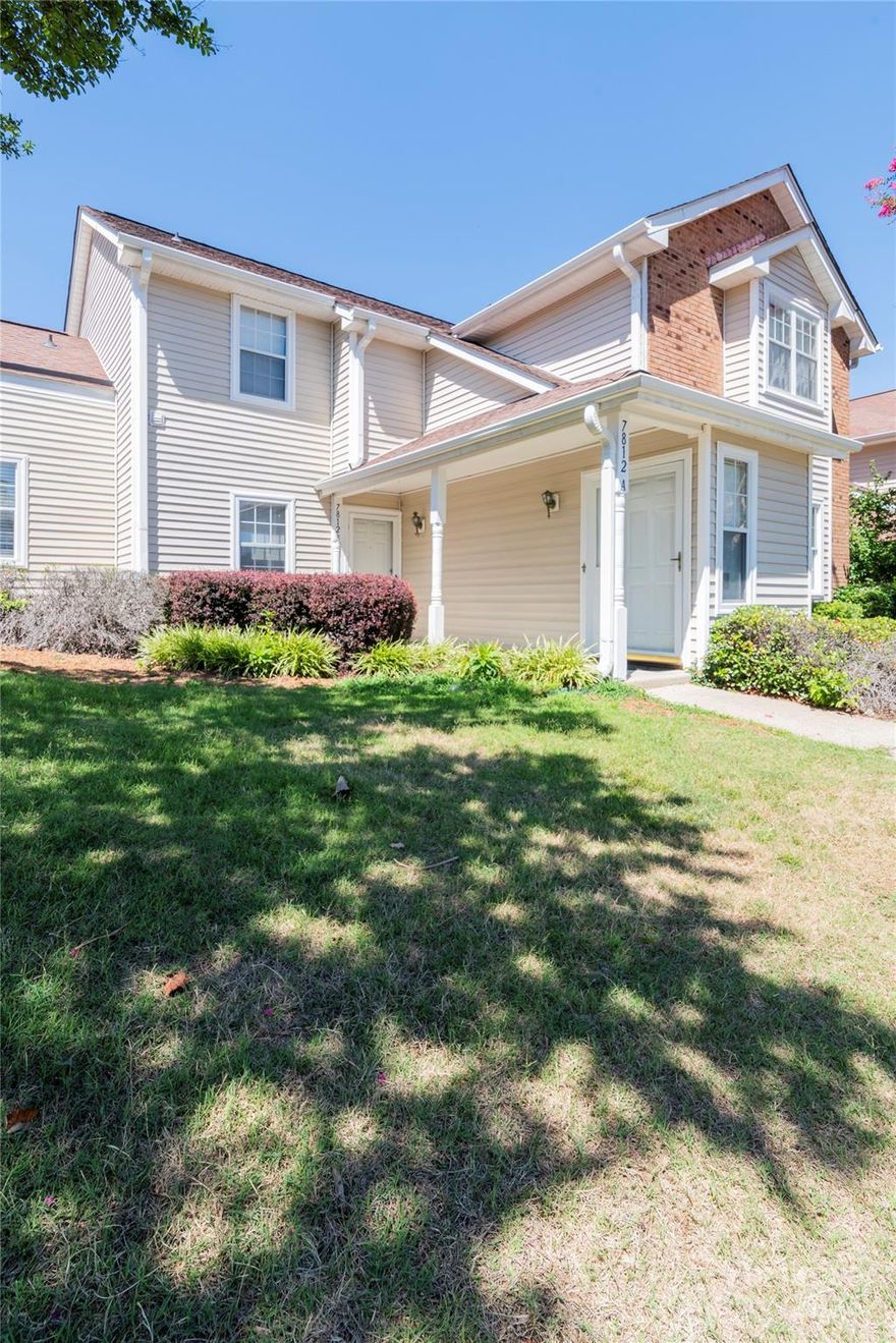 Experience the epitome of comfort and style in this beautifully renovated two-bedroom, two-bathroom condominium nestled in Renaissance Gardens. Recently updated, this home boasts modern bathrooms, spacious bedrooms, and an inviting open floor plan that bathes the space in natural light. 
The living room is highlighted by a generously sized wood-burning fireplace, perfect for cozy evenings and adding a touch of charm to the ambiance. Conveniently situated on the main level, the unit features a rear patio ideal for outdoor relaxation and entertaining.
Located within walking distance to the community pool, this home also offers easy access to nearby shopping amenities including Walmart, Fresh Market, and Lidl. Enjoy a variety of dining options and the convenience of Carolina Place Mall just moments away. 
Commute effortlessly with proximity to I-485, and benefit from quick access to Charlotte Douglas Airport and Uptown Charlotte, ensuring connectivity without compromise.