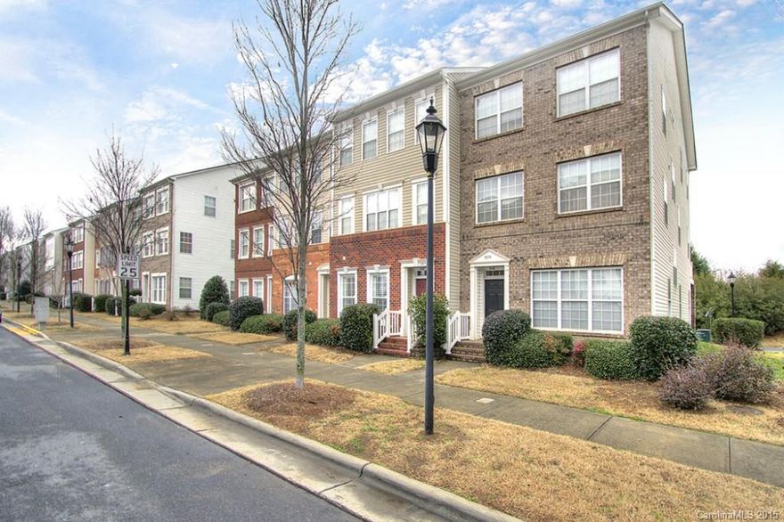 INCREDIBLE townhome – this one has it all! NEW FLOORING & PAINT THROUGHOUT - Mohawk LVT (luxury vinyl tile floors look like distressed hardwoods) & Shaw Frieze carpet! Stainless steel refrigerator, washer & dryer INCLUDED. HVAC replaced May 2012. Crown molding on 1st & 2nd level; both 9’ ceiling height. Mastersuite with sitting area, dual closets & masterbath. Structured wiring package with ceiling speakers in bonus. 42” maple cabinets with crown & quartz countertops. HOME WARRANTY! Agent owned.