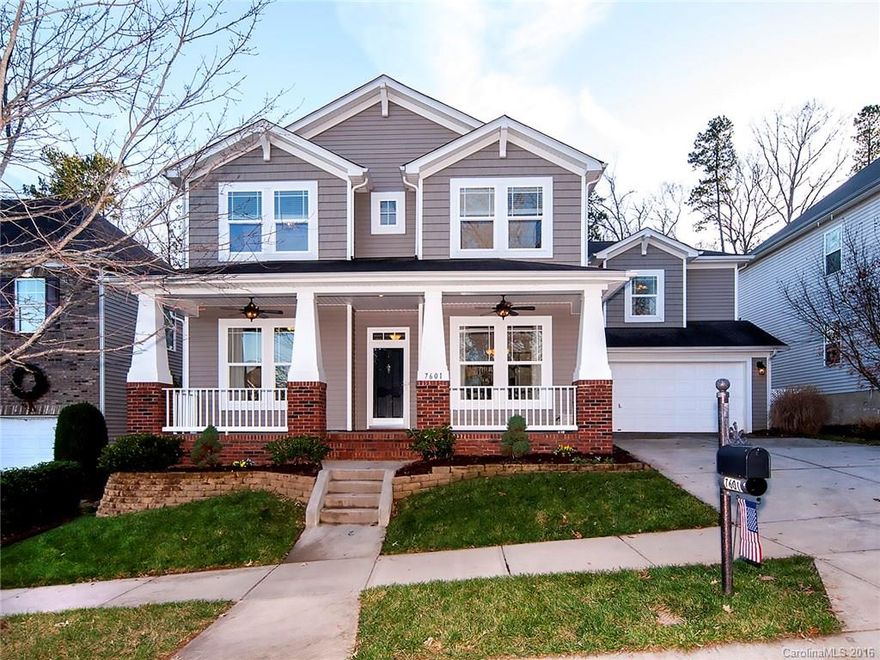 Craftsman style beauty in MacAulay.  Walk to A-rated Grand Oak Elementary!  Home has expansive front porch, formal dining room, office/denstudy, open concept great room with beautiful kitchen, butler's pantry, many closets, screened porch, travertine patio, huge master retreat, 3 secondary bedrooms, large bonus room, expanded laundry room...and much more!  Seller paid home warranty and flooring credit with approved offer.  See list of additional features attached to listing. Tour it today!