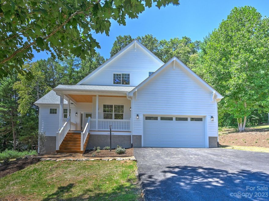 This stunning new Green Built/Energy Star construction home is a masterpiece offering ample space and luxurious living at its finest. The main level features an open-concept floor plan. The living room boasts high ceilings, large windows, and a cozy fireplace. Chef's dream kitchen, with modern appliances, ample counter space, and beautiful cabinetry. The adjacent dining area is bright and airy, with plenty of natural light. The primary bedroom offers a peaceful retreat, with a spacious walk-in closet and a luxurious en-suite bathroom. There are two additional bedrooms on the upper level and guest bathroom, providing plenty of space and privacy for family or guests. Beautiful Maple Engineered flooring throughout. The exterior of the home is equally impressive, with a covered back porch and open deck for outdoor entertaining. A high crawl space provides storage for outdoor equipment. The Maples at Concord Place enjoys two common recreation areas with mature trees and mountain views.