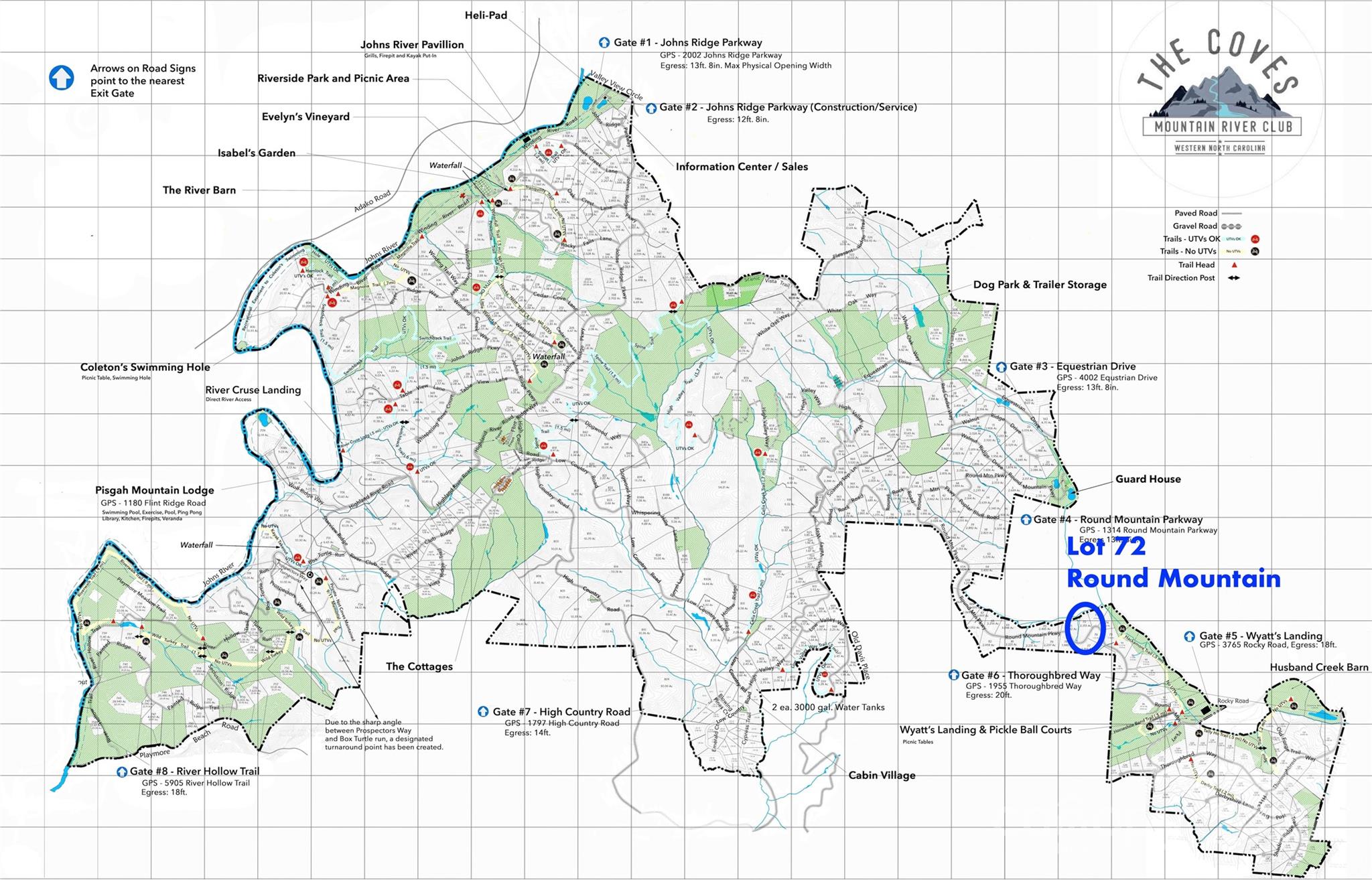 The Coves Mountain River Club - Land