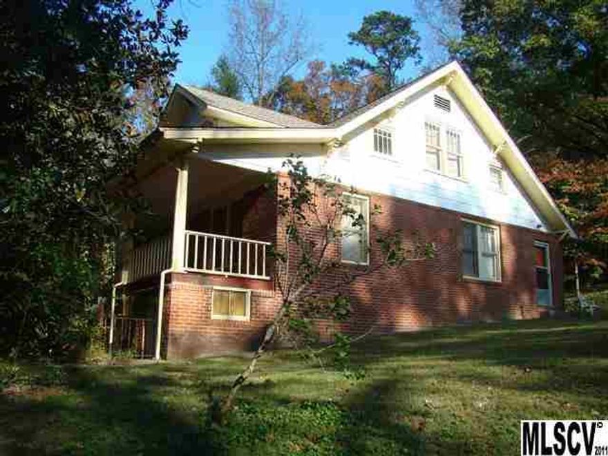 Private home; 39 Usable Acres;  About 22 Acres currently being sewn for Hay;  Creek runs along edge as well as wet creek bed in middle of acreage; good area for pond;  appears to be springs along this area.  Older Brick home well built with lots of room, ready to update.  Lots of grounds for play, garden and to raise the animals you love.  Roof just a year old, septic pumped this year; water heater just a couple yrs old.  Roomy Kitchen plus formal Dining Room, Living Rm & 2 Bedrooms & Ba on main floor; Upstairs has 3 more rooms including a Small Kitchenette with half bath, a Bedroom with a closet, & a potential Bedroom without a closet; plus a cedar lined storage room & a walk in attic storage.  Large unfinished Basement with workshop, laundry area, interior and exterior access.  House appears to be very sturdy, just needs updates.  Fourth Bedroom has no closet.  Fifth Bedroom has kitchenette.