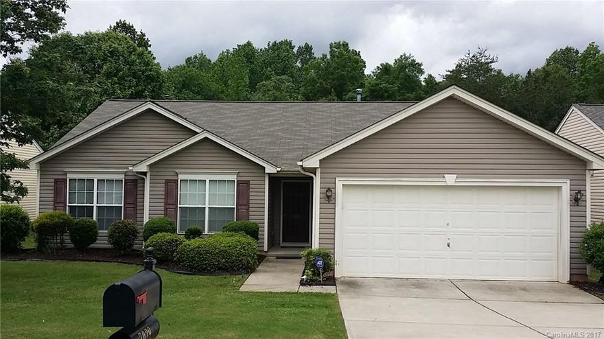 Charming ranch style home in sought after Clairemont subdivision.  This 3 Bedroom, 2 Bath home has new flooring and carpeting, new paint, and new sliding door in Kitchen Owner is cleaning out house and it will be move-in ready. Minutes to Ballantyne or Charlotte yet convenient to Waxhaw and Lancaster.
