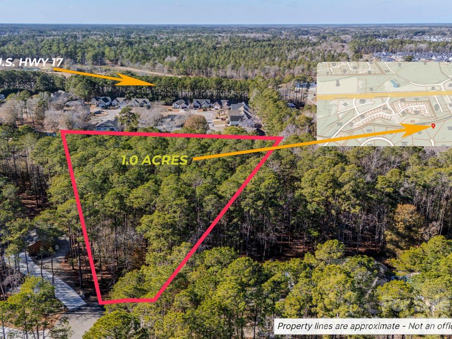 WOW!  SELLER FINANCING AVAILABLE!  What an opportunity to own in the Carolina Shores region of North Carolina.  The canvas is blank, make it your own.  Located on the quiet Cul-de-Sac of Mashi Ct, his beautiful 1 acre lot is ready for your dream house.  With minimum requirement of 1400 sq ft, let your imagination run wild.