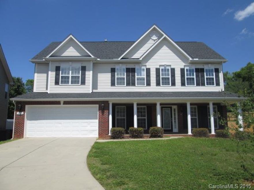 This beautiful home has too many upgrades to mention! Granite counter tops in kitchen, hardwood floors, 2 fire places, 2 story foyer entrance and great room. Large bonus room on 3rd floor w/ bath and office downstairs. Large master bedroom and closet.