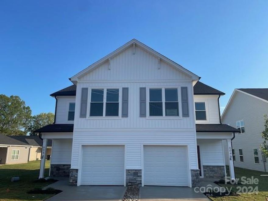 Welcome to Smith St Estates. Townhomes minutes from Downtown Mooresville to go shopping and visit favorite eateries. This Brand new 4 bedroom, 2.5 bath townhome offers a 1st floor open floorplan for entertaining and all of your bedrooms upstairs for privacy. 1st floor along with the stairs leading upstairs will feature LVP flooring.  In the kitchen you will find Granite countertops, a tile backsplash and real wood cabinetry in Grey or White and GE Appliances. Ceiling fans will be installed in the Primary Bedroom and Living Room. Also...the windows will come with a 2" faux wood blind package. Don't miss out on this wonderful opportunity to own a Brand New Townhome in Mooresville!!