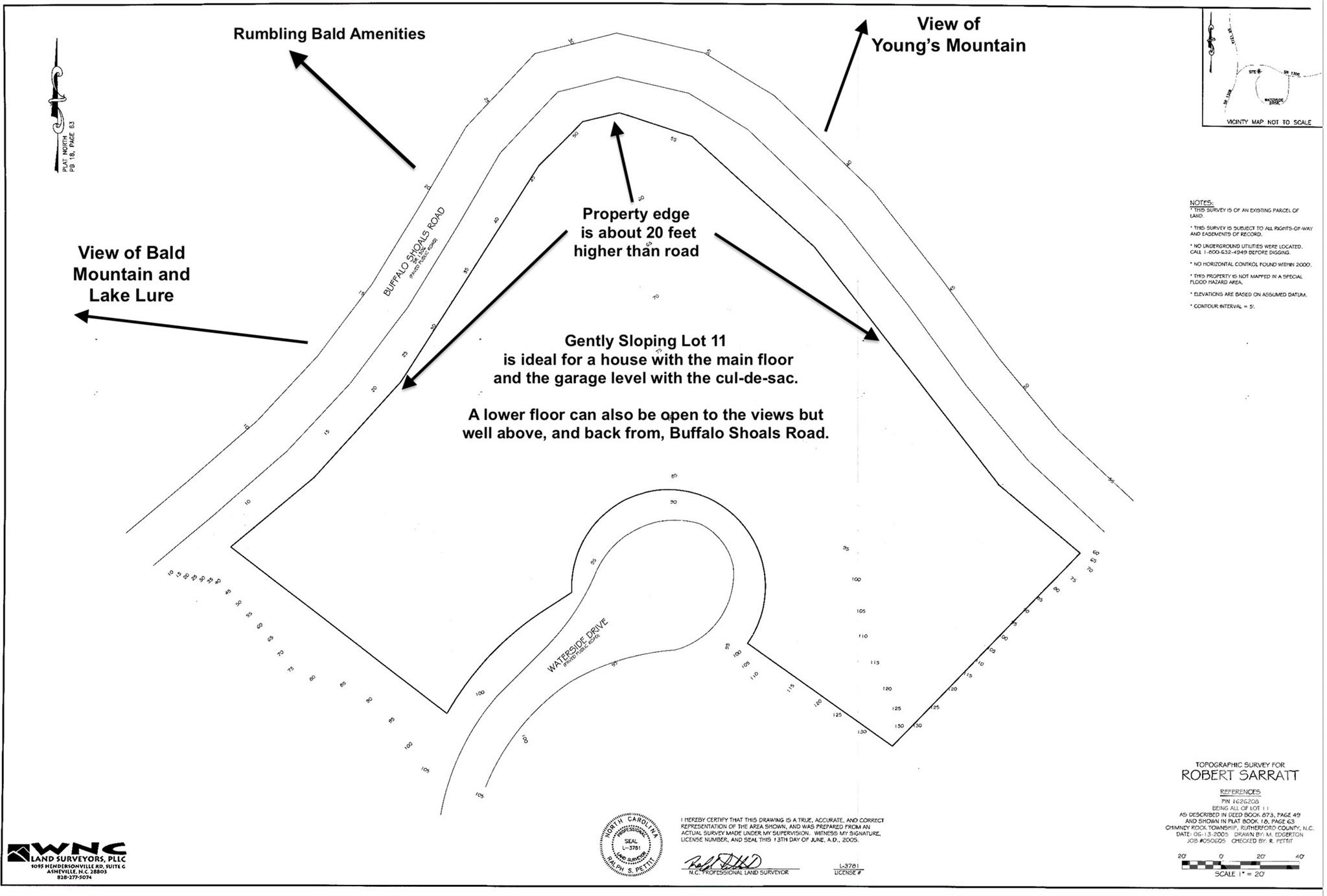 Rumbling Bald on Lake Lure - Land