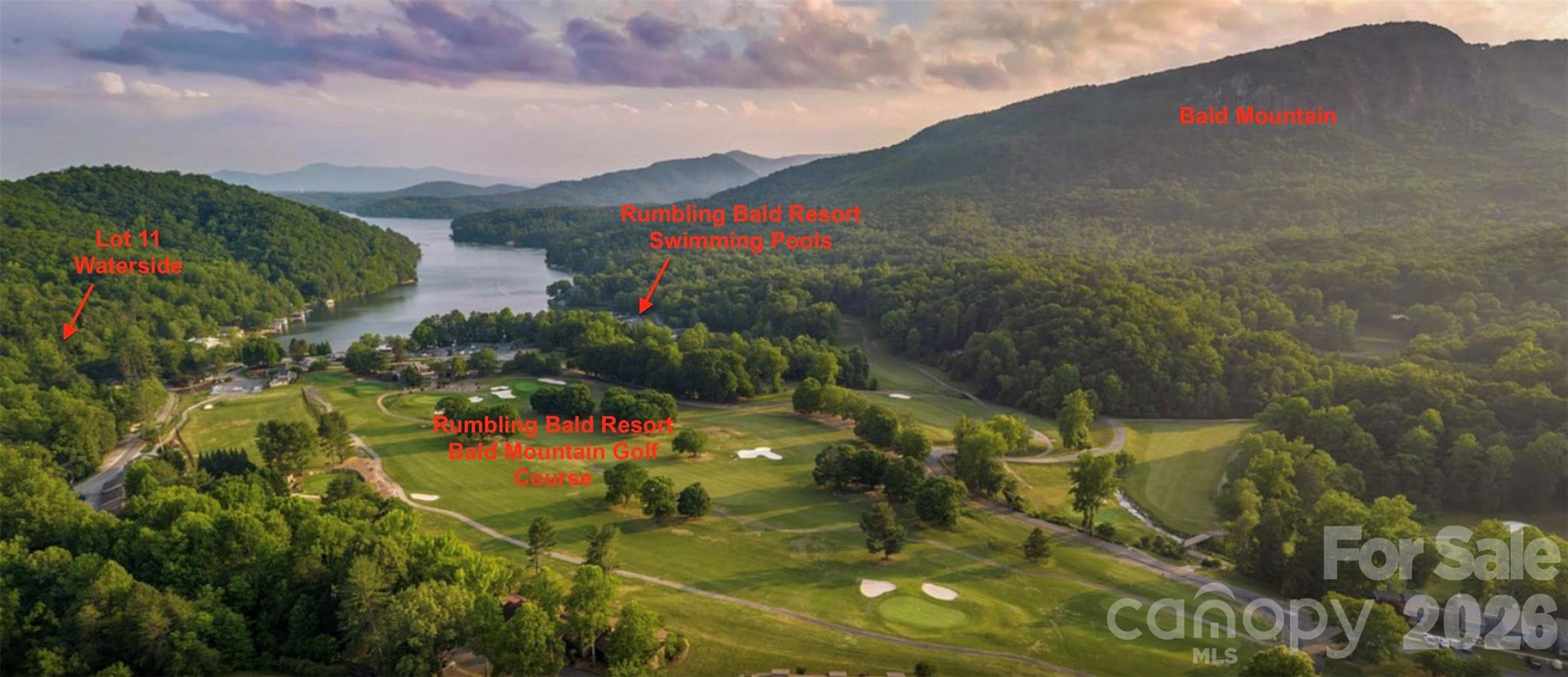 Rumbling Bald on Lake Lure - Land
