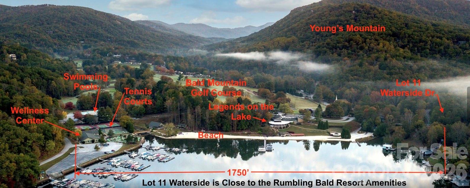 Rumbling Bald on Lake Lure - Land
