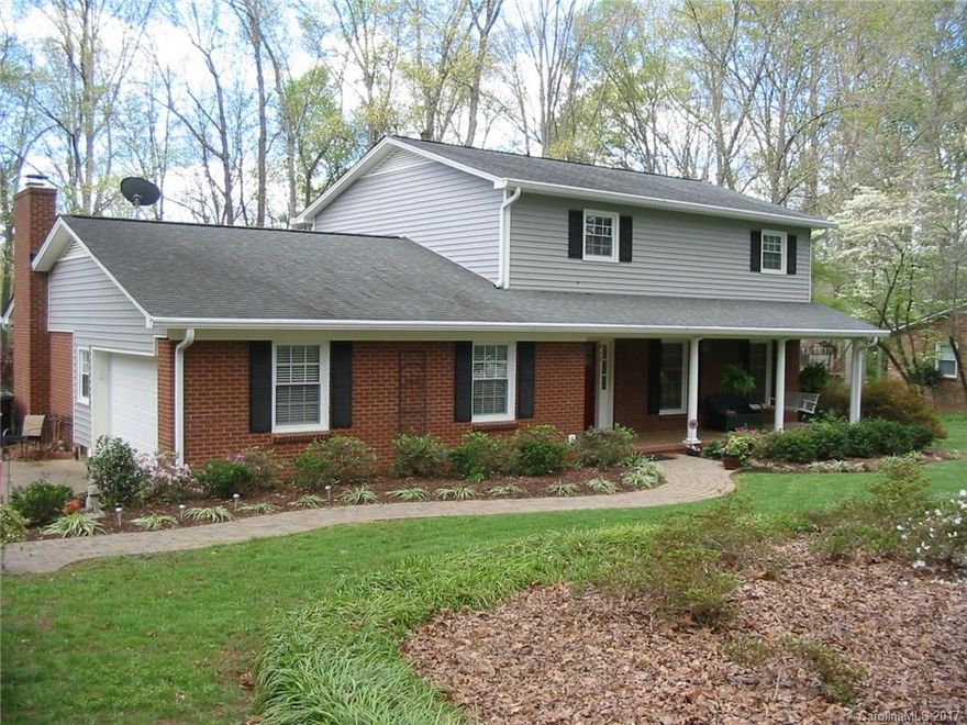 Very nice and clean 4 bedroom, 2 1/2 bath 2 story on large magnificently landscaped lot in beautiful neighborhood. Granite, wood, built-ins, lots of updates, front porch, screened porch, wire storage building, garage, gutter guards, irrigation system. Don't miss this opportunity!