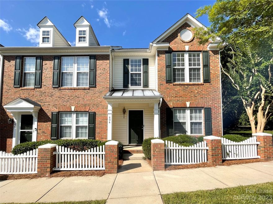 Move-in ready townhouse in highly sought after community in Manchester Village.  Just minutes away from dinging, shopping & I-77.  Almost brand new LG Refrigerator, washer & dryer are included.  A custom closet in the master.
All tenants 18 and over must complete an application with credit and background checks for a fee of $50.00 per application. All pets are conditional and subject to owner approval. If pet is approved, there will be a $350.00 non refundable pet fee required. A renter insurance required