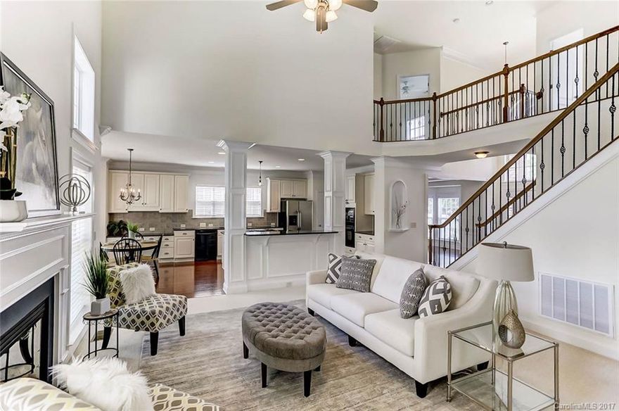 WOW FACTOR! This home is stunning! Meticulously cared for and move in ready! The ideal open concept and upgrades at every turn! Spacious master bedroom suite on the main level with large master bath & huge walk in closet! Featuring a beautiful dining room, office, bonus room, storage, and spacious eat-in kitchen with gas range! Kitchen includes ALL appliances! Cul De Sac lot, wonderful neighborhood amenities, close to everything, and a large, fenced flat backyard! Home Warranty INCLUDED!