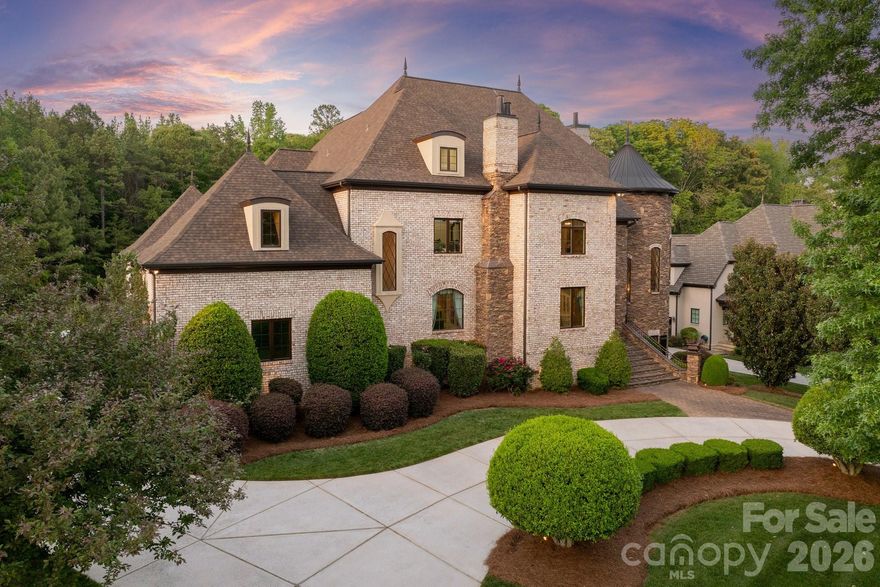 Exquisite custom estate in the prestigious gated community of Skyecroft, offering over 10,000 square feet of thoughtfully designed living space on a private .69-acre homesite. Blending timeless architecture with modern functionality, this freshly painted residence showcases exceptional craftsmanship and refined details at every turn.

Designed for both grand entertaining and everyday living, the heart of the home is a true chef’s kitchen featuring dual oversized islands, an expansive walk-in pantry with prep sink, and a seamless connection to the breakfast area and inviting keeping space anchored by a custom stone fireplace.

The home offers six generously sized ensuite bedrooms, including a beautifully appointed main-level guest suite. The upper-level primary retreat is nothing short of extraordinary, complete with a private sitting area, custom fireplace, and direct access to a serene terrace—creating a true sanctuary.

Multiple flexible living spaces enhance the home’s versatility, including two mezzanine-level bonus rooms ideal for media and fitness, a fully finished basement designed for recreation with a full kitchen and direct access to the outdoor living areas, and a third-floor flex space perfect for an office, playroom, or additional bedroom with full bath. The home is also elevator-ready, offering convenience across all levels if needed in the future.

Step outside to a resort-style backyard oasis, where a heated pool and spa, private cabana with full bath and storage, and expansive green space create the ultimate setting for relaxation and recreation. Covered outdoor terraces on two levels—complete with a fireplace and built-in grilling station with bar seating—provide an exceptional backdrop for year-round entertaining.

Additional highlights include a rare four-car garage, circular driveway, and access to top-rated schools, all within one of the area’s most sought-after gated communities.

A truly one-of-a-kind residence where luxury, scale, and thoughtful design come together seamlessly.