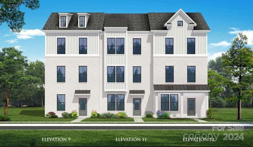New Construction! This fabulous home is better living at its finest!  The Landon plan is a 3-story townhome that boasts 3 bedrooms (2 of which are primary suites) with the guest being on the first floor, 3.5 baths and 2-car rear-load garage!  Upon entry of this townhome, you’ll find a quiet bedroom & full bath adjacent the foyer. Walk up the stairs to your second level where you’re greeted by the spacious great room & Gourmet Kitchen featuring an oversized island, SS appliances, 5-burner electric drop-in cook-top, wall mount range hood, wall oven & microwave, tile backsplash & SS undermount sink. It's the perfect space for entertaining!  The 3rd level both primary suites  feature a large walk-in closet and an ensuite with dual sinks, tile floor, walk-in tile shower with glass door. Completed with laundry. Water & Sewer are included in HOA. Location, Location, Location! 1 of 4 remaining homes corner homes in the community. Up to $15k toward closing costs with preferred lender.