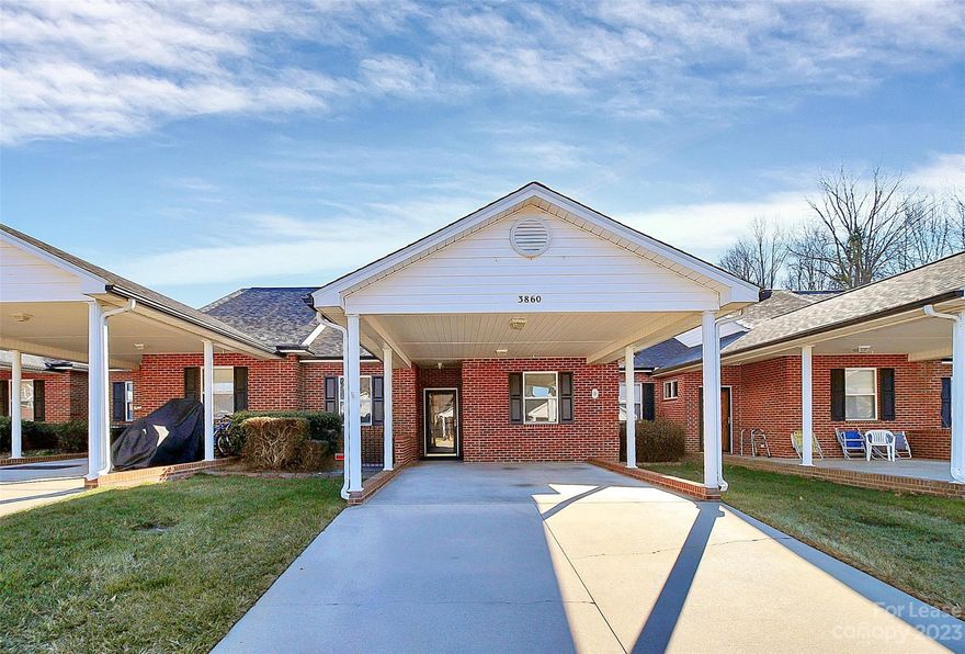 Welcome Home to the Terraces in Denver, a highly-desired 55 and up community! This meticulously maintained home provides the serenity and peace that you have been looking for. This ALL-BRICK ranch patio home is in a prime location within 25 minutes of Uptown CLT, and only minutes away from grocery shopping & more. This beautiful property offers 3 bedrooms, 2 full bathrooms, extensive hardwood floors, an open floor plan with vaulted ceilings, and a large living room. The spacious primary suite includes a walk-in closet and a newly updated walk-in shower. During the warm months, you will enjoy spending time on the screened-in back porch relaxing and enjoying nature. No pets