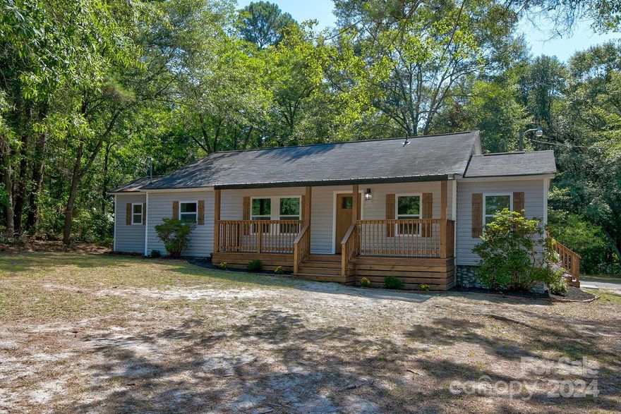 Welcome to 98 highway 151 North, Jefferson. Nestled on a picturesque one-acre lot, this newly renovated home offers three bedrooms and two bathrooms. Updates include new flooring, appliances, paint, fixtures, as well as a brand new HVAC system and water heater. Enjoy the outdoors from the large, screened back porch, perfect for relaxing and entertaining.  This home is absolutely beautiful and ready for its new owner! Square footage and year of home built is thought to be correct but undiscovered.