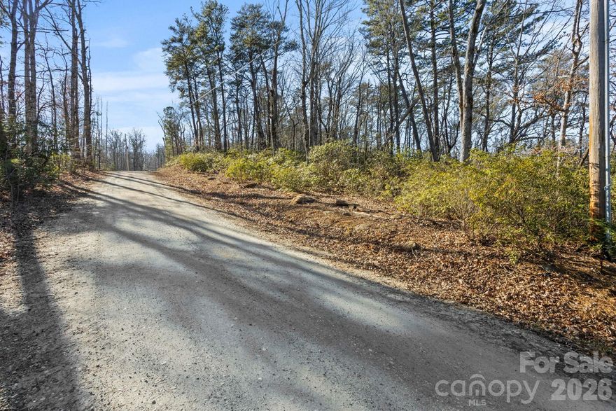 Introducing a refined 1.6-acre homesite in Lake Lure, North Carolina, offering natural privacy, a serene wooded setting, and the freedom of no HOA restrictions. A level lot and thoughtfully positioned, this buildable mountain land in Lake Lure is ideal for a custom residence, vacation getaway, or long-term investment.

Set within the scenic Blue Ridge Mountains of Western North Carolina, the property provides a peaceful environment while maintaining year-round access. Surrounded by mature trees, the land offers excellent potential for a private homesite that blends seamlessly with its natural surroundings.

Conveniently located near Lake Lure, Chimney Rock State Park, and picturesque routes along the Blue Ridge Parkway, this property offers easy access to outdoor recreation while remaining close to Hendersonville and Asheville for dining, arts, and culture. To the east is a peaceful drive to Charlotte, and to the south is South Carolin, where it's an easy drive to Greenville. A rare opportunity to secure Lake Lure acreage for sale without restrictive covenants in a highly desirable mountain destination.


Available around the corner for purchase is 5 acres of mountain top with spectacular mountain views.  Please let us know if you are interested in the additional lot. MLS #: 4337331