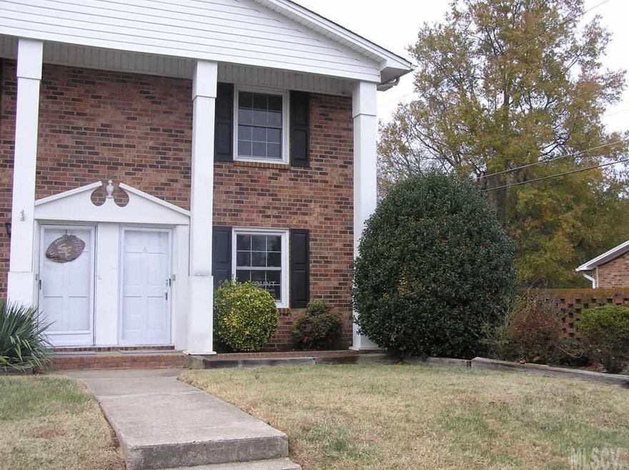 NEWLY Painted and Desirable END unit at Coach House Condominiums. The main level of the unit features a Kitchen which includes all NEW appliances and plenty of cabinet space, a Dining area with a built-in hutch and ceramic tile flooring, a Den area with a large storage closet, plus a sizable Half Bath, private courtyard and laundry closet. Upstairs has two Bedrooms and the Full Bath. The unit features NEW carpet throughout, along with a NEW water heater and HVAC. This wonderful unit is located convenient to major transportation, shopping and entertainment. Assigned Parking is also included.  HOA is $105.00/Month.