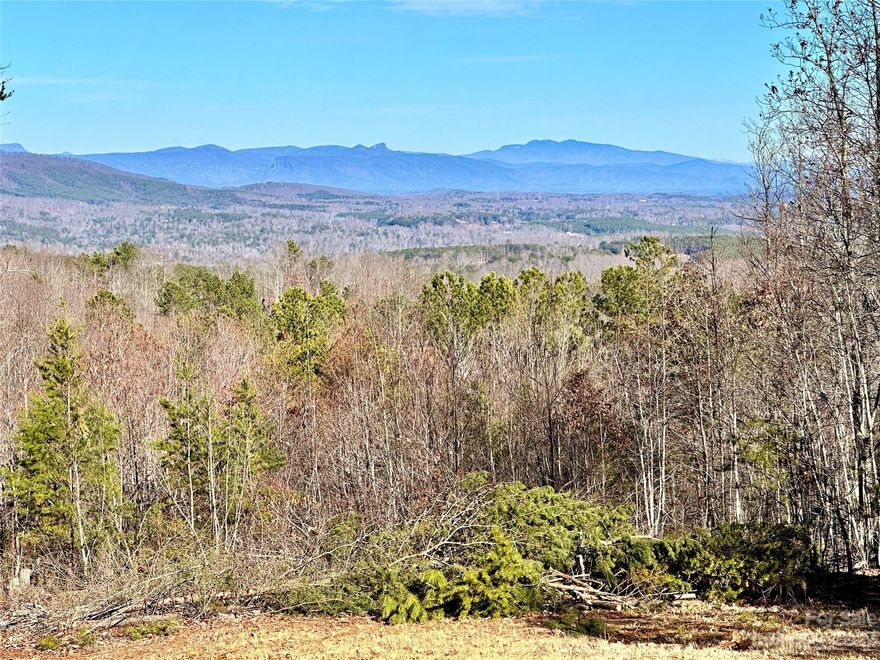 This 5.74 acre mountain homesite truly has it all!! Breathtaking long-range views stretch all the way to the Pisgah National Forest.  Wake up to views of Grandfather Mountain, Table Rock, and Shortoff Mountain. Tucked away in a cul-de-sac on a quiet side road, this homesite offers the seclusion & tranquility you're seeking. With a gentle slope, you can really put all 5+ acres of this land to use. Build a backyard oasis or that orchard you've always dreamed about. Take a private nature hike through your own land to spot whitetail deer taking a drink from the cold mountain stream that borders the property. If you're feeling adventurous, simply cross over onto the miles-long community hiking trails that border the back corner of your land. You can even hike to the communities most popular meeting spot, the private lake & white-sand beach. BBQ at the lakeside pavilion or join your neighbors for a game of cornhole or horseshoes on a sunny Saturday afternoon. Minutes to shopping/healthcare.
