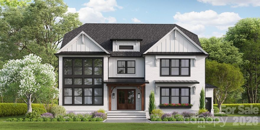Presenting an exceptional opportunity to craft your custom dream estate on a breathtaking .93-acre wooded homesite, privately tucked away in a coveted no-HOA setting within the prestigious Weddington School District. This stunning 4,600+ square foot residence has been thoughtfully designed to embody refined luxury and effortless entertaining, with a seamless open-concept layout, soaring ceilings, and expansive walls of glass that fill the home with natural light.

A striking wine display welcomes you upon entry, setting the tone for the level of detail and sophistication found throughout. At the heart of the home, the chef’s kitchen is both functional and impressive—anchored by a grand statement island and complemented by a fully equipped scullery with its own sink and second dishwasher, allowing for elevated entertaining without compromise.

The main-level primary suite serves as a true private retreat, offering serene wooded views and direct access to the covered outdoor living area. The spa-inspired bath delivers a resort-like experience, featuring a dramatic zero-entry walk-in shower and an elegant floating soaking tub designed for relaxation and escape.

Upstairs, three generously sized bedrooms, two full baths, and an expansive media room provide the perfect balance of comfort, flexibility, and entertainment space. Outdoors, the deep wooded backyard offers endless potential to create a private resort-style oasis—complete with a complimentary base in-ground pool included as part of this exceptional offering.

Ideally located just minutes from premier shopping, dining, and top-rated schools, this home combines the tranquility of estate living with everyday convenience. With construction beginning soon, buyers have a limited window to personalize finishes and selections with generous allowances—creating a home that is truly their own.

Opportunities of this caliber, offering privacy, acreage, and luxury without HOA restrictions, are increasingly rare. Schedule your private tour of a similar model today and experience the lifestyle that awaits. This home will be starting soon. Hurry to pick your own finishes with healthy allowances and take advantage of the builder incentive of a FREE base pool to make this home your own! Reach out for a tour of our similar model home nearby.