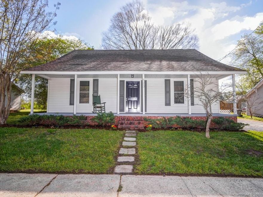 This charming mill home is a must see! Completely remodeled & ready for you! Home boasts huge kitchen w/bright white soft close cabinets, granite counters, ss appliance & lg eat-in area. Lg master bedroom offers loads of natural light & a brand new master bath w/dual sinks, tile floor & tile tub/shower surround.  The 2nd bedroom could easily be used as an office, w/walk in closet for storage, the hall bath has been remodeled w/tile floors & tile tub/shower surround.  Desirable East Rowan schools