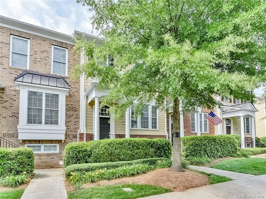 Beautiful open & flowing Double Master Townhome Walking Distance to Baxter Town Center!  Private deck overlooking woods.  Hardwoods, wainscoting, stainless appliances, granite, island, tile back splash.  Both Masters with tray ceilings, walk-in closets & private baths.  3rd bedroom/study/flex room + private bath on lower level. 2 Car Garage!  Enjoy the carefree lifestyle of a townhome in amenity rich Baxter Village with pool, walking trails, tennis, shops, restaurants & more!