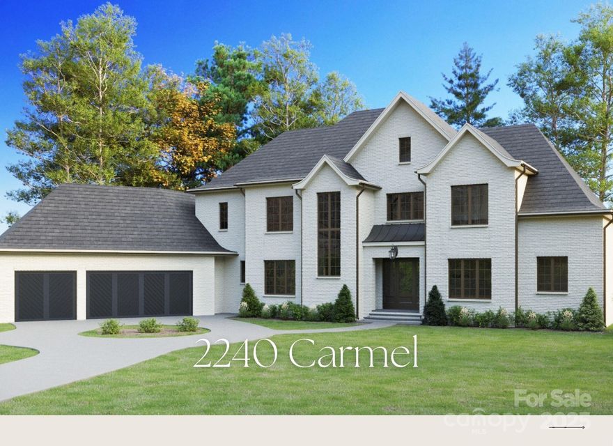 Alenky Signature Homes, in collaboration with Crystal Nagel Design, presents a residence of timeless elegance and sophistication in the heart of SouthPark.
Set on an expansive lot of nearly three-quarters of an acre, the property is framed by a brick privacy wall that enhances its presence and architectural detail.
Step through the grand entryway and into a home defined by luxury and meticulous craftsmanship. Custom wall details frame the foyer, setting the tone for the refined interiors beyond.
At the heart of the home, the expansive chef’s kitchen is a true showpiece—featuring professional-grade appliances, stunning herringbone wood floors, and a full scullery with an additional dishwasher, refrigerator, and beverage fridge. A convenient pass-through window connects seamlessly to the back porch, creating effortless flow for entertaining.
The one-of-a-kind covered porch elevates indoor-outdoor living with soaring 15’ ceilings, skylights, a full outdoor kitchen, and a masonry fireplace with gas log starter—perfect for year-round gatherings.
The main level is anchored by the luxurious primary suite, a private retreat with a spa-like bath offering a deep soaking tub, oversized walk-in shower, and abundant natural light. A dedicated office just off the entry provides an ideal work-from-home space.
Upstairs, a spacious family room offers flexibility for relaxation or play, while three generously sized bedrooms—each with an en-suite bath—provide comfort and privacy for family and guests.
A three-car garage completes this extraordinary home, offering both functionality and storage. Perfectly situated in one of Charlotte’s most desirable locations, this property delivers not just a home, but a lifestyle—where elegance, comfort, and convenience meet. Web Url has live brochure link