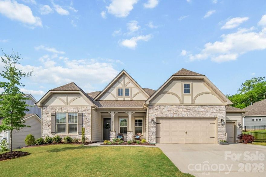 Welcome to this exceptional 5-bedroom home in the sought-after Preserve at Barber Rock, where thoughtful design, upscale finishes, and resort-style outdoor living come together beautifully. From the moment you arrive, the three-car garage and inviting curb appeal set the tone for what awaits inside.

Soaring ceilings, and an open-concept layout create a bright and elevated feel throughout. The heart of the home is the stunning all-white kitchen, featuring timeless cabinetry, abundant counter space, a large center island perfect for gathering, and a walk-in pantry that offers incredible storage. The kitchen flows seamlessly into the living and dining areas, creating a warm and functional space for hosting or relaxing.

The primary suite on the main level provides a private retreat with spacious proportions and a peaceful setting, offering convenience and comfort. With five bedrooms total, there is room for everyone, whether you need space for guests, a home office, fitness room, or playroom. The layout offers flexibility to fit a variety of lifestyles.

Step outside and discover your own backyard oasis. Designed for entertaining and unwinding, the outdoor space features a beautiful in-ground pool and hot tub, creating the ultimate setting for summer days and quiet evenings alike. Whether enjoying morning coffee poolside, hosting weekend gatherings, or relaxing under the stars, this backyard delivers a true resort-inspired experience.

A three-car garage, low South Carolina taxes, and a convenient location near Ballantyne, Fort Mill, top-rated schools, shopping, dining, and I-485 complete the package. Schedule your showing today and start the warm season in your dream home!