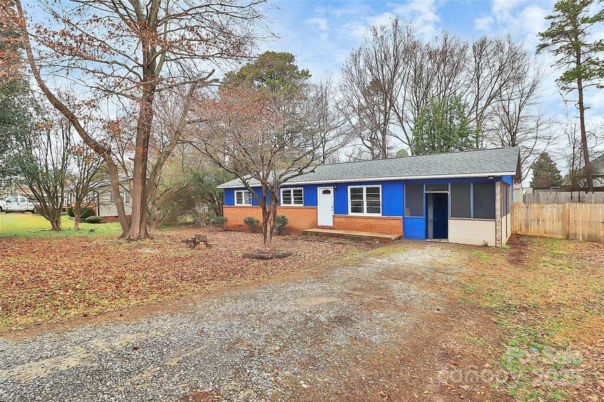 Come tour this completely remodeled home in the heart of Troutman.  Just 1 Minute south of Mainstreet and 5 minutes from I-77, this wonderful 3 bed 1.5 bath home has been meticulously renovated and is move in ready.  
  From the crawlspace to the ceilings the list of improvements are vast; Crawl Space cleaned out, all vents replaced with solar vents that automatically open and close as needed, and a vapor barrier installed. All floors were replaced.  The drywall has been replaced in living room, kitchen, halls and bedrooms. New insulation added. New outlets, new light fixtures, light switches and new ceiling fans throughout.  All interior and exterior doors were replaced. All closets were updated and painted.  New paint and baseboards throughout. Brand new modern cabinets, stove and hood vent. New exterior paint and wood work, New rain gutters and covers.  Previous seller replaced roof and HVAC in 2019. 
Don't miss this chance to become part of this burgeoning quintessential town.