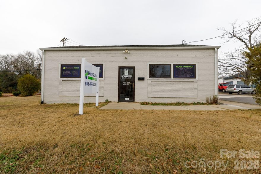 Great investment opportunity in the Saluda Street corridor of Rock Hill. This property includes 2100 square feet of renovated space that sits within "Mixed Use Corridor" zoning. MUC allows a variety of business uses including office, personal services, retail, etc. Enjoy private parking with easy access to the downtown area as well as a short drive to multiple I-77 access points. 624 Saluda Street offers excellent visibility and is a great opportunity for a business looking for space to expand and invest. 

Property is currently occupied, please do not disturb the business.