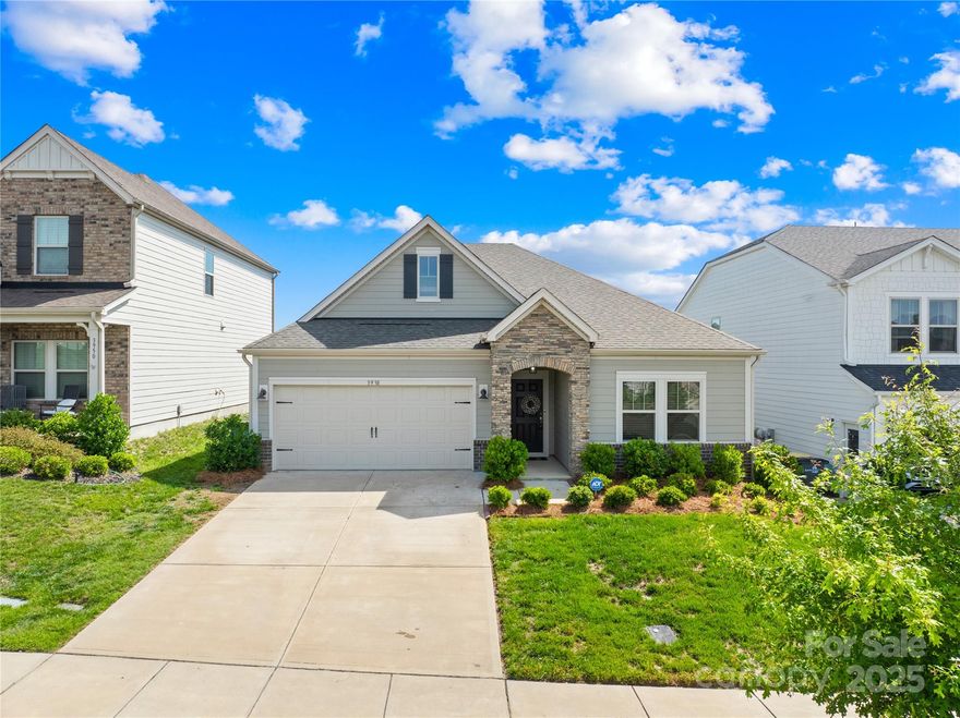 This beautifully maintained, energy-efficient home has everything you need and the extras you’ll love. Need a home office, playroom, or yoga studio? The spacious flex room has you covered. The kitchen is the heart of the home, featuring a generous island, walk-in pantry, and elegant finishes like Linen cabinets and Charcoal quartz countertops. This home was built with energy efficiency in mind, so you can enjoy a quieter, healthier living environment while saving on your utility bills. It has just been freshly painted and had several repairs completed to get it move-in ready! Hotwire Internet and Cable is included in the HOA fee for now.

Located in the highly desirable Kellswater Bridge community, your family will enjoy access to amazing amenities: a resort-style pool with a slide, tennis and basketball courts, volleyball, a playground, picnic areas, greenway trail and plenty of green space to run, relax, or ride bikes around.