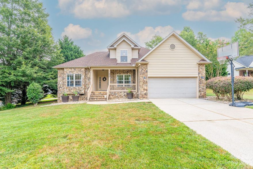 Welcome to this elegant three-bedroom, two-and-half bathroom home, loaded with upgrades & updated systems. This beautiful corner lot with a slight incline provides a spectacular experience as you drive up. The main floor features the primary bedroom with trey ceiling & walk-in closet, dining room with French doors added to convert to an optional home office, spacious two-story family room & recently updated kitchen (quartz countertops, new cabinets & backsplash; gas line run for gas oven/cooktop). Kitchen renovation 2018; new water heater 2018; LVP throughout main floor 2017; both HVAC systems (heat & cooling) replaced (main: 2015/2nd floor: 2018); roof replaced 2016; new sliding glass door to rear deck 2022; privacy fence along lot line installed 2023; carpet on stairs & 2nd floor replaced July 2023; 2nd floor interior paint July 2023; upstairs full bathroom new toilet & painted vanity July 2023. Pest inspection done prior to listing provided in attachments (no treatment necessary).