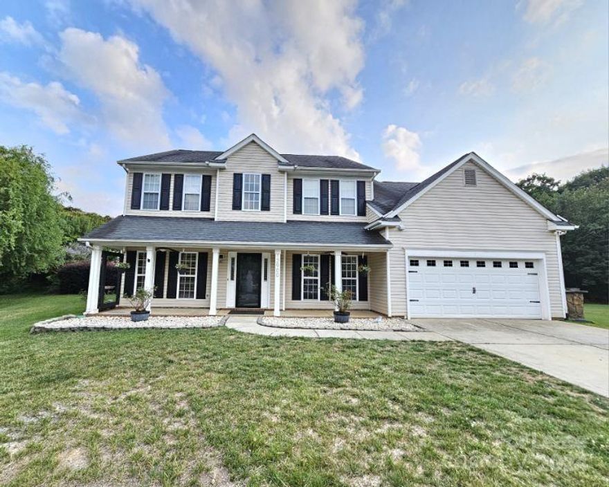 Immaculate and renovated 5 bedroom 2.5 bath home with dedicated office on main.  The kitchen and baths are fully renovated. Large open floor plan full of light and on-trend fixtures. Quiet culdesac close to 485 and 77, shopping and restaurants! Enjoy a backyard oasis with an inground pool and an extended patio! No smoking, no pets, tenant is responsible for all utilities.