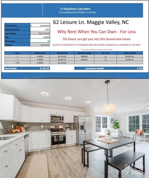 62 Leisure Lane Maggie Valley NC 28751