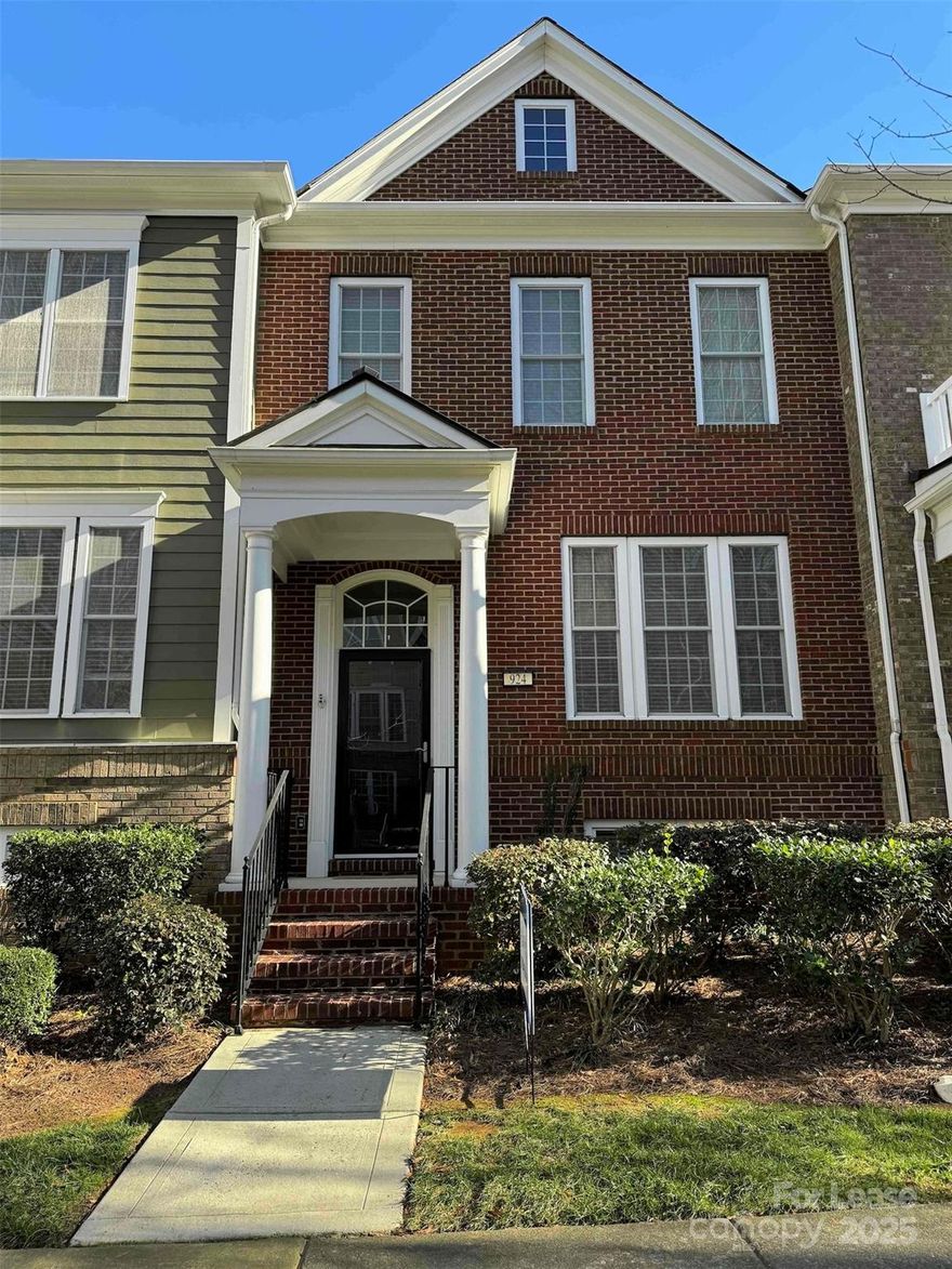 Charming 3BR Townhome in Baxter Village 
Discover the elegance of this 3BR, 3.5BA tri-level townhome in the sought-after Baxter Village. Spanning 1821 sq ft, it offers a blend of modern amenities and community charm. 
Main Floor: Open living room with a gas fireplace, a large eat in kitchen with an island, gas stove, stainless steel appliances, balcony access, and a half bath.  
Upper Level: Main bedroom with an en-suite bath, guest bedroom with full bath, and laundry room 
Ground Level: Additional bedroom with full bath and direct 2-car garage access. This space could be perfect for a home office or gym. 
Baxter Village is not just a place to live; it's a lifestyle. Enjoy access to community amenities including a pool, tennis court, and an elementary school, fostering a vibrant and active community life.  
Located just minutes from I-77 and I-485, this townhome offers unmatched convenience. Baxter Town Center, along with a variety of restaurants and shopping options, are just a stone's throw away, ensuring you're never far from what you need.