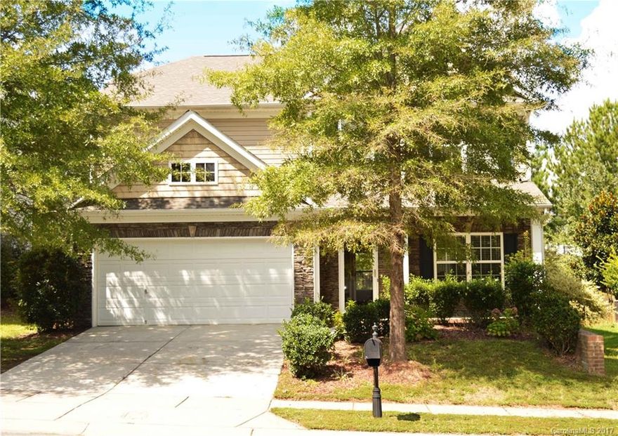 Gorgeous 2 story home move in ready located within the heavily desired community of Berewick. This 5 bedroom home has an open floor plan that features a huge Master bedroom suite with a large walk in closet. A fenced in backyard, patio, and a New Roof.  This home has been recently painted, wood flooring on the first floor, ceramic backsplash in the kitchen move in ready. Location, Location Great community in the heart of Steele Creek minutes from: Lake Wylie, The Outlet Mall, Airport & Much More