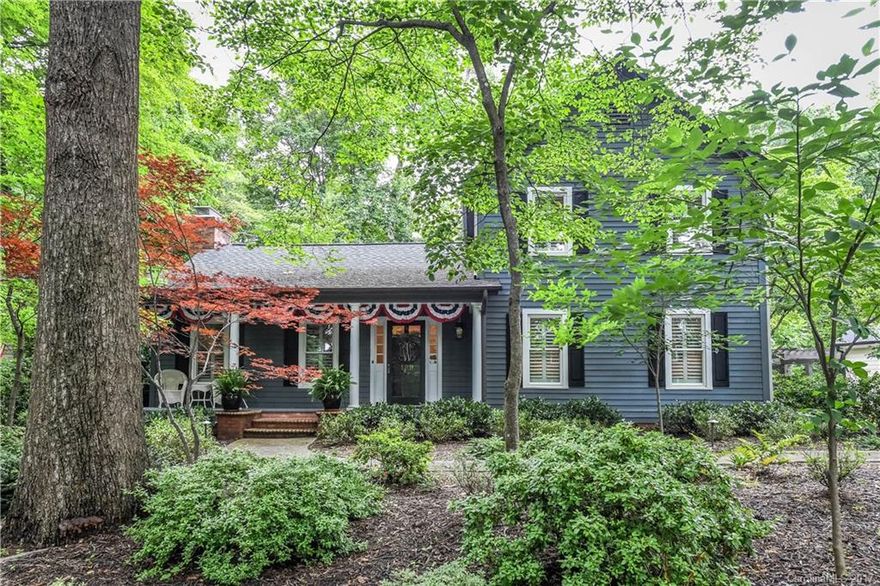 Charming 1.5 story home on gorgeous lot in Medearis. This extremely well maintained home offers an open floorplan, and Master Bedroom on the main level. Vaulted Great Room, Dining Room and Master Bedroom have hardwood floors. Upgraded kitchen with granite, SS appliances and island. Large walk in pantry. Screen porch overlooks picture perfect landscaped backyard with built in firepit.