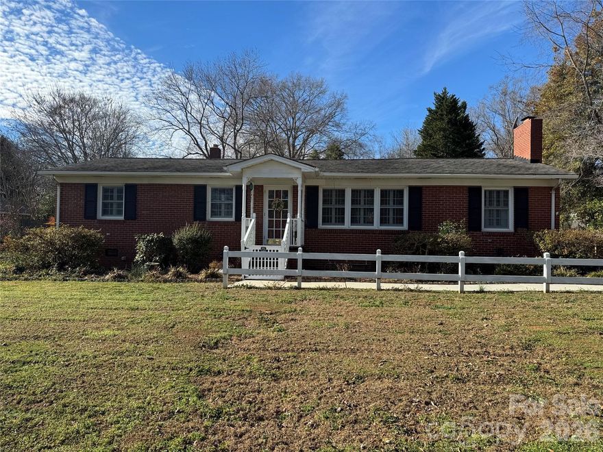 Classic Brick Ranch with Premium Finishes. This meticulously maintained 3-bedroom, 2-bath brick ranch exudes quality with hardwood flooring, ceramic tile, crown molding and plantation shutters throughout. The heart of the home features a seamless open-concept layout, connecting the dining area and kitchen—complete with bar seating—to a bright living room. Unwind in the cozy den by the gas log fireplace or step outside to the spacious covered deck. Overlooking a large, fenced backyard, it’s an entertainer’s dream,
The property features a 25' X 30' wired detached double garage/workshop (complete with air compressor), a second 16' X 16' wired storage/workshop, and an additional 12' X 10' wired storage building.
Ultimate Workshop Setup offers unparalleled storage and workspace.