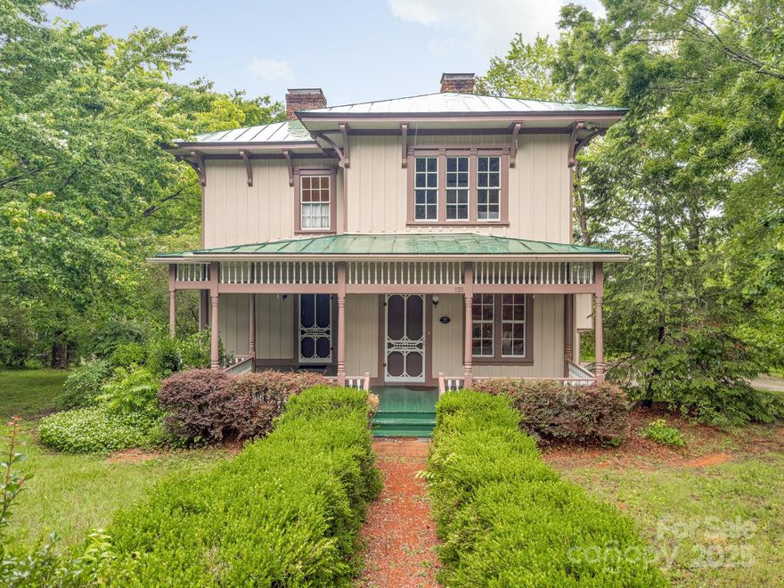 Nestled in the heart of Mount Pleasant, NC, the Lentz Hotel stands as a testament to the town's rich history and architectural heritage. Constructed circa 1853, it holds the distinction of being the oldest commercial building in Cabarrus County. Over the years, this iconic structure has witnessed the ebb and flow of time, adapting to the changing needs of the community while preserving its historical essence. The once hotel, now private residence was moved to where it sits now on College St. This 4 bedroom, 2.5 bathroom home features original hardwood, fixtures, walls and charm that make you feel like you stepped back in time when you walk in the front door. Modern conveniences were added when the home was moved like a large kitchen, bonus room, multiple laundry rooms and a 2 car garage. A short stroll to all that Downtown Mount Pleasant has to offer. Schedule a showing today!