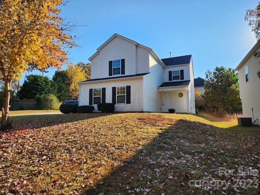 Just like new!   Spacious two story home with all the bells and whistles!  Carnegie Estates is located just minutes from South Pointe High School, the Rock Hill Country Club and Downtown Rock Hill.   One of the largest plans in the SD, it is freshly painted and move in ready.  Open floor plan with lots of windows, this home is a must see!  The property must be listed on the MLS for 7 days before and offer is negotiated or accepted.