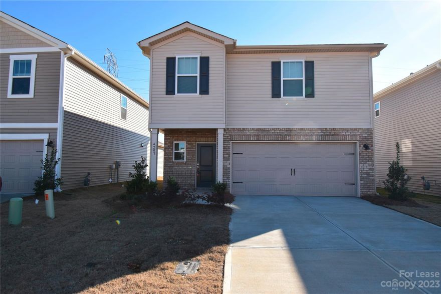 Beautiful brand new construction home in convenient Concord. Modern, open floorplan with split bedroom layout upstairs. This home offers nice amenities such as quartz countertops, stainless steel appliance package, laundry with washer and dryer upstairs, Open greatroom with luxury vinyl plank flooring, gas cooking stove, and tons of storage. Tastefully finished in neutral colors, this property is ready for you to personalize. Don't forget you will have access to the community pool

Renters insurance required with minimum $100k liability. Resident responsible for a $100 setup fee, due prior to move in. Pets limited to one with a $300 pet fee. Housing vouchers are not permitted due to long wait times.

Please visit our website for screening criteria.