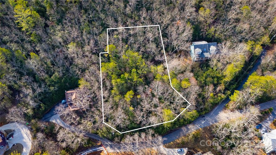 Nestled in the highly sought-after Spring Hill community of Black Mountain, this pristine wooded lot presents an exceptional opportunity to build your dream mountain retreat. Encompassing nearly an acre, the property offers a gentle slope providing both character and practical building options. This lot combines natural serenity w/convenient access to local attractions. Nature enthusiasts will appreciate the proximity to Lake Tomahawk, where seasonal activities and scenic walking paths await year-round enjoyment. The property's location strikes a perfect balance between peaceful seclusion and accessibility. While you'll feel embraced by mountain tranquility, you'll also appreciate having city utilities readily available for connection. Imagine designing a home that captures stunning mountain vistas while being nestled among mature trees that provide natural privacy and shade. Whether you envision a cozy cabin or a more expansive mountain lodge, this canvas awaits your personal touch.